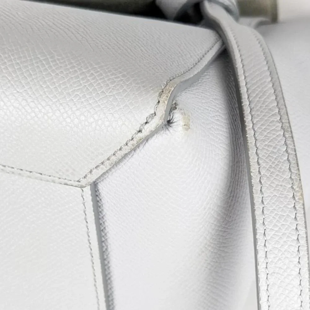 Celine Grey Grained Leather Micro Belt Bag Satchel - Picture 4 of 11